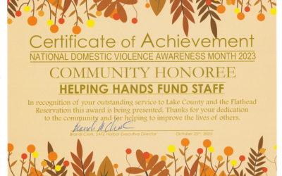 National Domestic Violence Awareness Awards